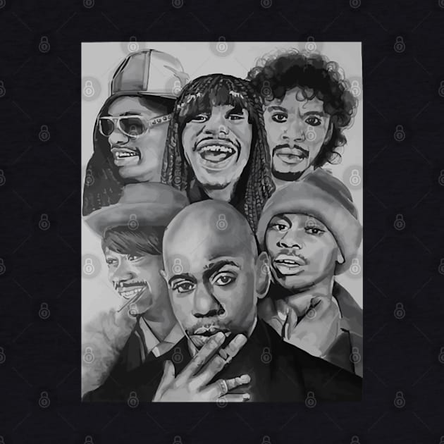 Dave Chappelle Gracious Genius by Angel Shopworks